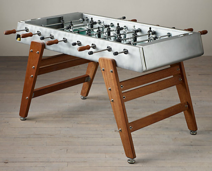 Restoration Hardware Competition Foosball Table